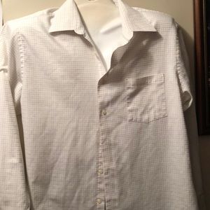 Van Hussein Men’s Fitted Long sleeved shirt 17.5”